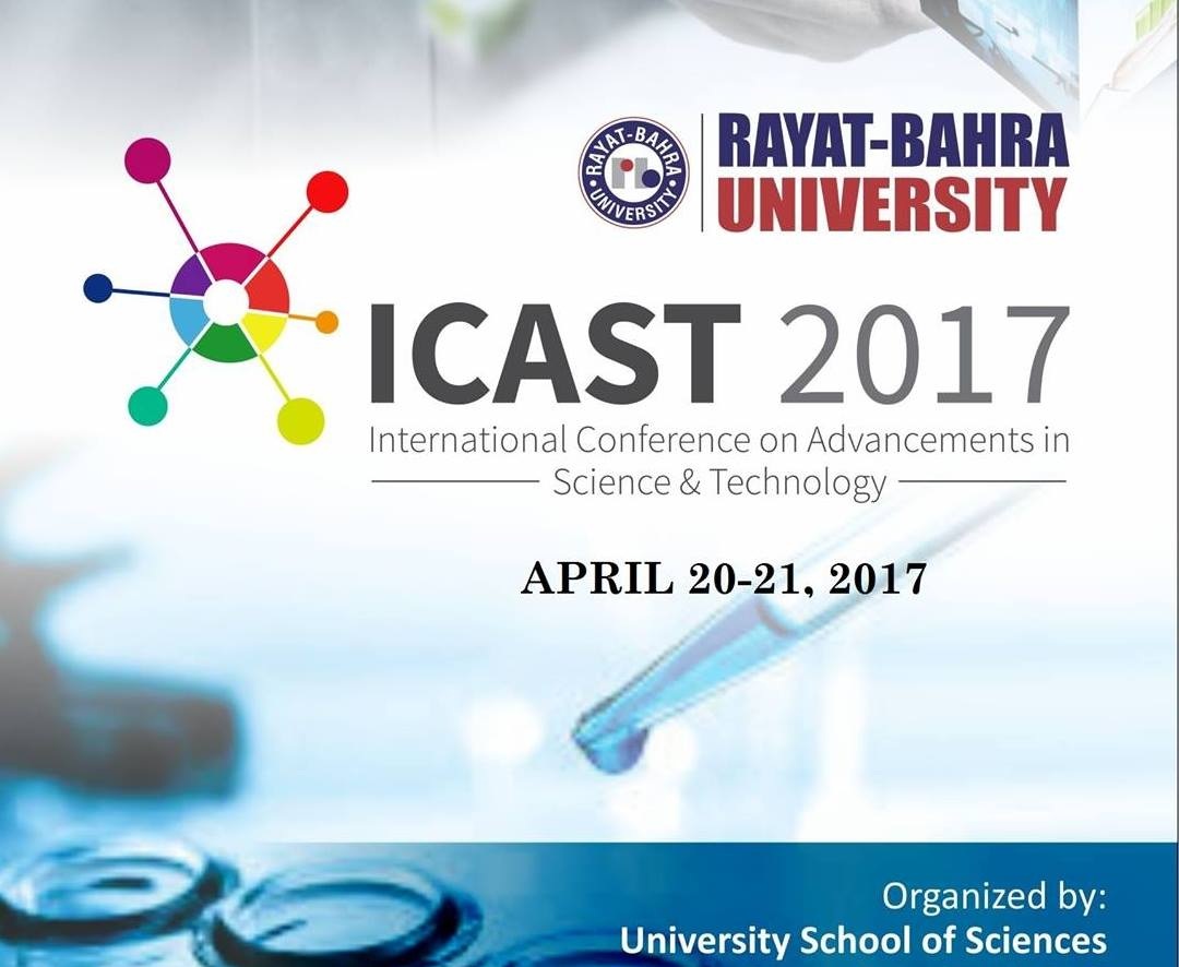 International Conference on Advancements in Science and Technology ICAST 2017